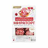 картинка Колбаса сырокопченая в обсыпке "Неаполитано" нарезка. Мираторг 100г – Prostor.ae