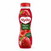 картинка Йогурт питьевой фруктовый со вкусом клубника-земляника 1,9% "Чудо" 260г. – Prostor.ae